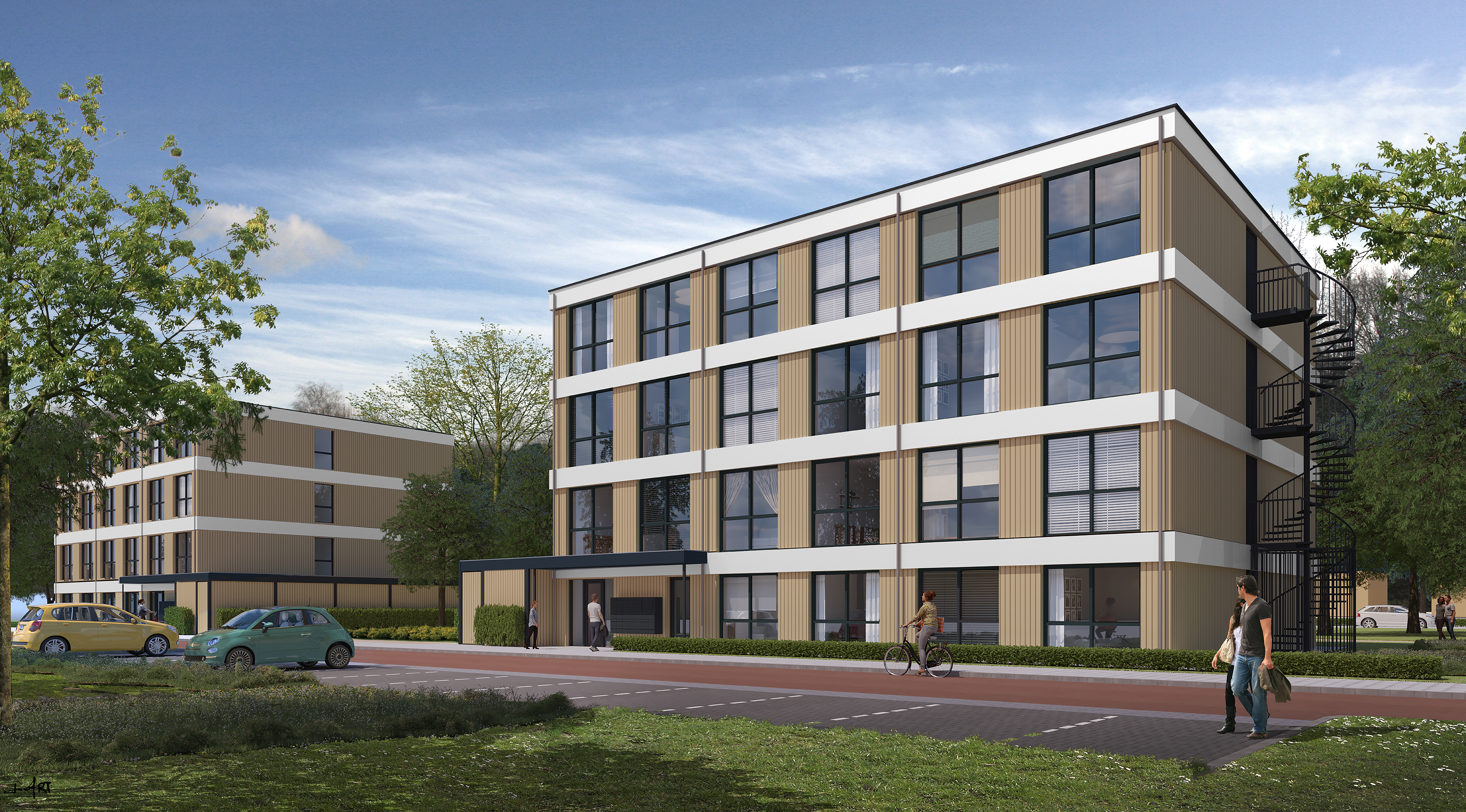 Studio te huur: Educalaan 6A4, Centrum Dronten Dronten